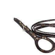 Louis Vuitton Dog Collar and Leash Brown Leather Monogram - 2