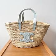 Celine Teen Classic Panier Raffia Tote - 36x25x21cm - 2