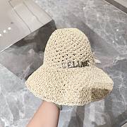 Celine Soft Raffia Bucket Hat - 3