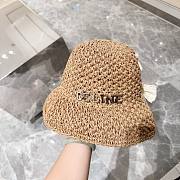 Celine Soft Raffia Bucket Hat - 2