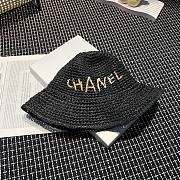 Chanel Raffia Bucket Hat - 6