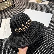 Chanel Raffia Bucket Hat - 4