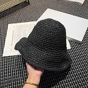 Chanel Raffia Bucket Hat - 3