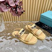 Prada Raffia Sandals  - 1