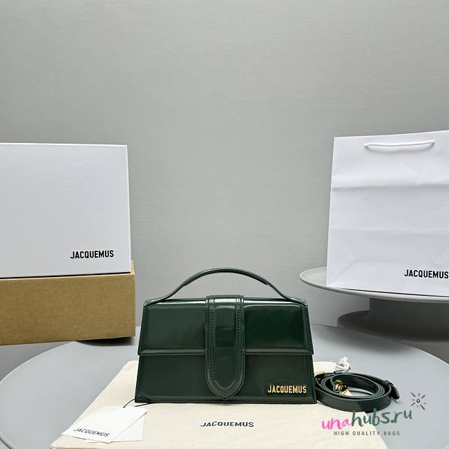 Jacquemus Le Grand Bambino Green Color - 24x13x7cm - 1