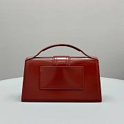 	 Jacquemus Le Grand Bambino Brick Red Color - 24x13x7cm - 3