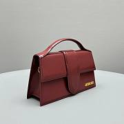 	 Jacquemus Le Grand Bambino Brick Red Color - 24x13x7cm - 2