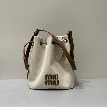 Miu Miu Canvas Bucket Bag - 22cm and 29cm