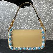 Valentino Garavani Loco Small VLOGO Jewel Beaded Chain Shoulder Bag - 19x10.5x5cm - 2