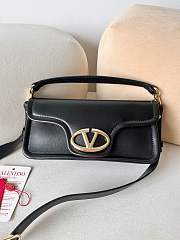 Valentino Vlogo 1960 Signature Black Bag - 26x13x9cm - 4