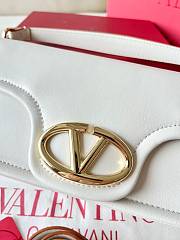 	 Valentino Vlogo 1960 Signature White Bag - 26x13x9cm - 3