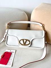 	 Valentino Vlogo 1960 Signature White Bag - 26x13x9cm - 4