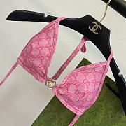 Gucci GG Ebony Pink Bikini  - 3