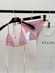 Celine Pink Bikini - 6