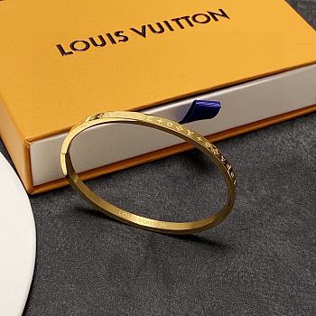 Louis Vuitton Gold Monogram Bracelet