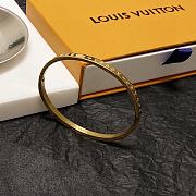 Louis Vuitton Gold Monogram Bracelet - 6