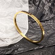 Louis Vuitton Gold Monogram Bracelet - 5