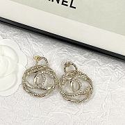 Chanel Loop CC Logo Earrings - 5