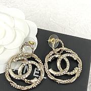 Chanel Loop CC Logo Earrings - 4