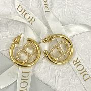 Dior Gold Loop Earrings - 6