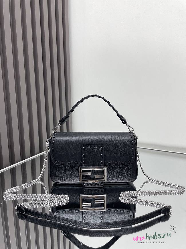 Fendi Baguette Mini Black - 20*5*13CM - 1