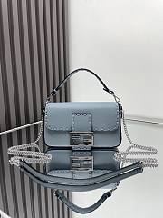 	 Fendi Baguette Mini Blue - 20*5*13CM - 1