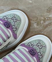 Gucci Screener Sneakers Purple&Mint - 4