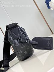 Louis Vuitton Hamac PM Bag Black Monogram - 5