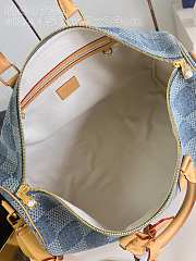 Louis Vuitton Keepall Denim Monoogram - 50 x 29 x 23  - 5