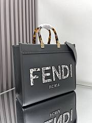 Fendi Sunshine Tote Black - 35x17x31CM - 6