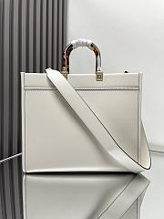 	 Fendi Sunshine Tote White - 35x17x31CM - 6