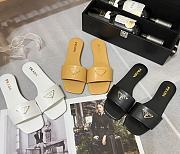 Prada Leather Slides - 1