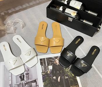 Prada Leather Slides