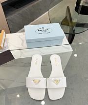 Prada Leather Slides - 4