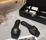 Prada Leather Slides - 3