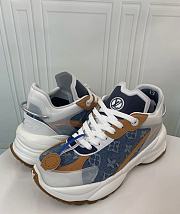 Louis Vuitton Run 55 Denim Sneakers - 3