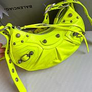 Balenciaga Le Cagole XS Shoulder Bag Neon Yellow - 2