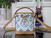 Louis Vuitton Nano Neo Tiles Canvas Coral Blue - 13x16x10cm - 1