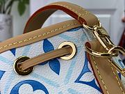 Louis Vuitton Nano Neo Tiles Canvas Coral Blue - 13x16x10cm - 6