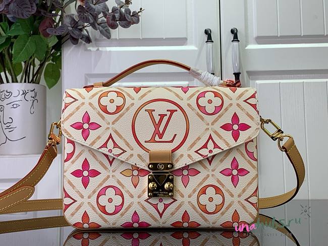 Louis Vuitton Pochette Metis Coral Bag - 25 x 19 x 7 cm - 1