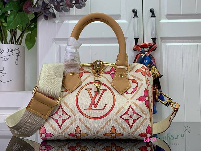 Louis Vuitton LV Speedy 20 by the pool Coral - 20cm - 1