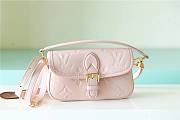 Louis Vuitton Nano Diane Monogram Empreinte Pink Bag - 19x10.5x6cm - 1