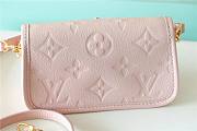 Louis Vuitton Nano Diane Monogram Empreinte Pink Bag - 19x10.5x6cm - 3