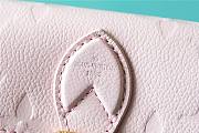 Louis Vuitton Nano Diane Monogram Empreinte Pink Bag - 19x10.5x6cm - 2