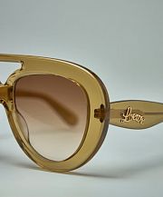 Loewe Round Spoiler Aviator sunglasses Olive Color - 2