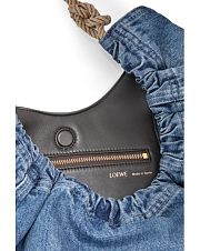 Loewe  Squeeze bag in washed denim - 33x34x13cm - 2