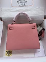 Hermes Kelly 28cm Rose Pink Bag - 5