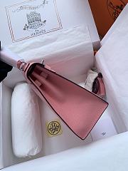 Hermes Kelly 28cm Rose Pink Bag - 2