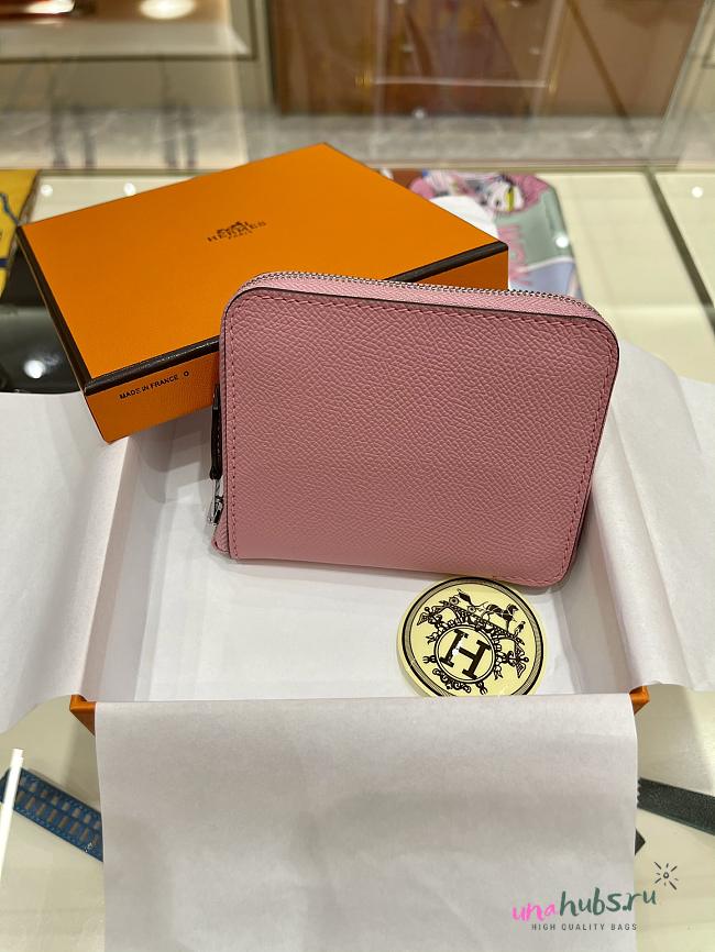 Hermes Rose Pink Wallet - 11.5*2*9.5cm - 1