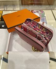 Hermes Rose Pink Wallet - 11.5*2*9.5cm - 3